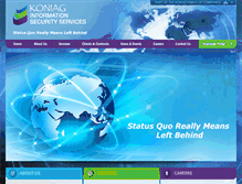 Tablet Screenshot of koniagss.com